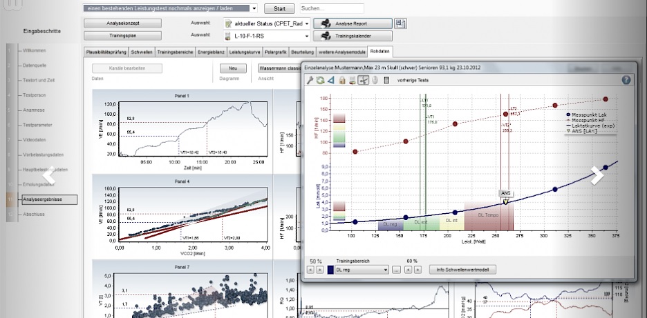 Ausdauertest Laktatanalyse Ausdauertest Laktatanalyse
